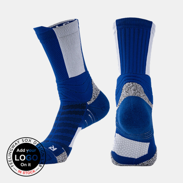 3 Pairs Team Embroidered Basketball Socks Test Sample